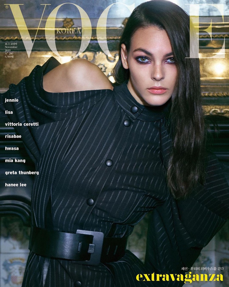 Vittoria Ceretti Vogue Korea 2019 Cover Fashion Editorial Louis Vuitton