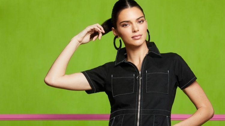 Kendall Jenner wears denim in Penshoppe Holiday 2019 campaign