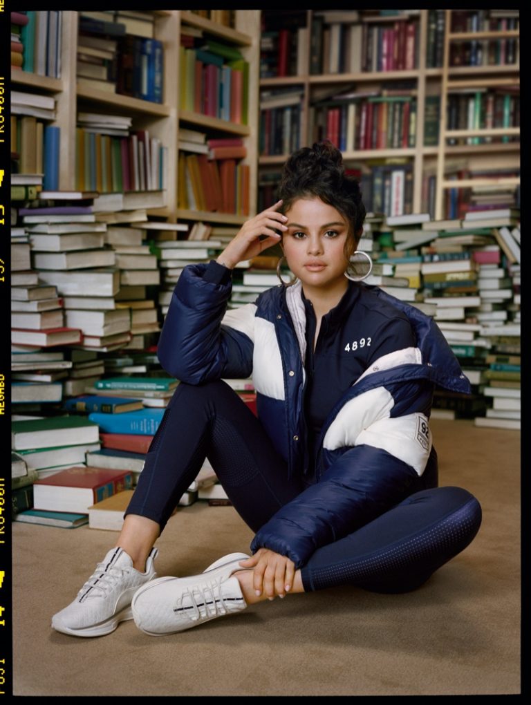 puma x selena gomez track pants