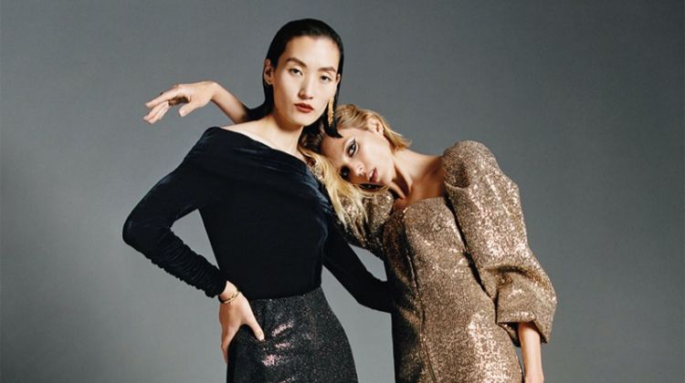 Lina Zhang and Anja Rubik star in Zara Dance fall-winter 2019 editorial