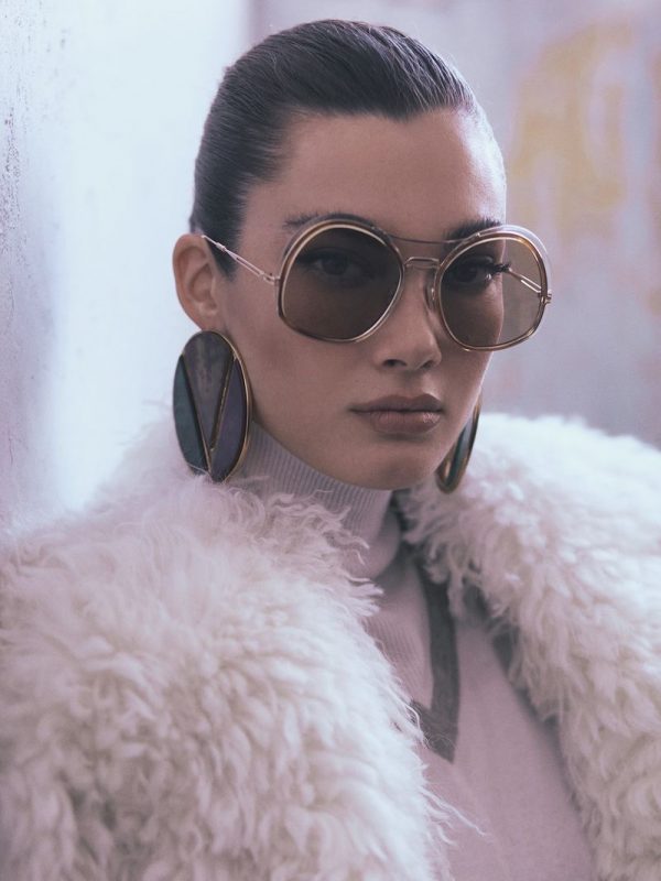 Stefania Ivanescu Harper's Bazaar Serbia Sleek Looks Fashion Editorial