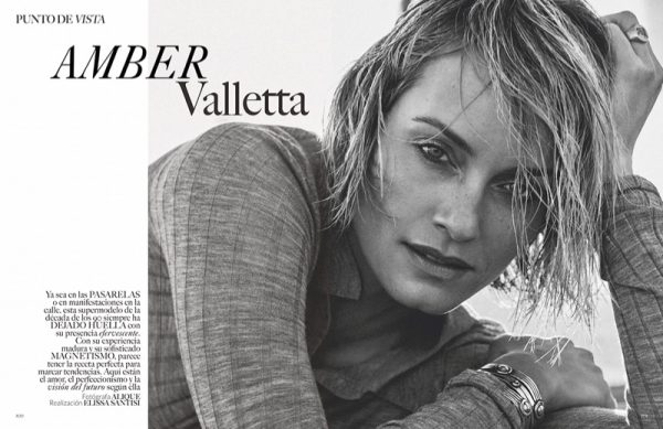 Amber Valletta Vogue Mexico 2020 Cover Casual Fashion Editorial