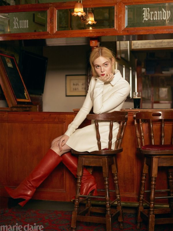 Elle Fanning Marie Claire Us 2020 Cover Photos