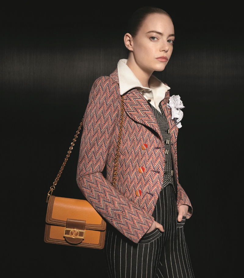 Emma Stone for Louis Vuitton Coeur Battant Fragrance Campaign