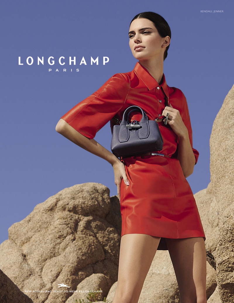 Kendall Jenner Longchamp Spring 2020 Campaign
