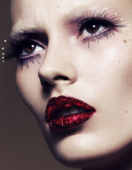 Lisa Vollebregt Vogue Mexico Glitter Beauty Fashion Editorial