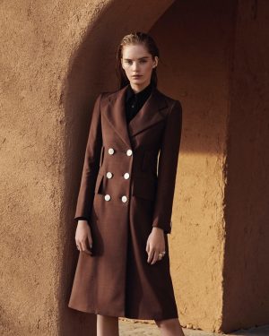 Alexina Graham ELLE Germany Andreas Ortner Outerwear Fashion Editorial