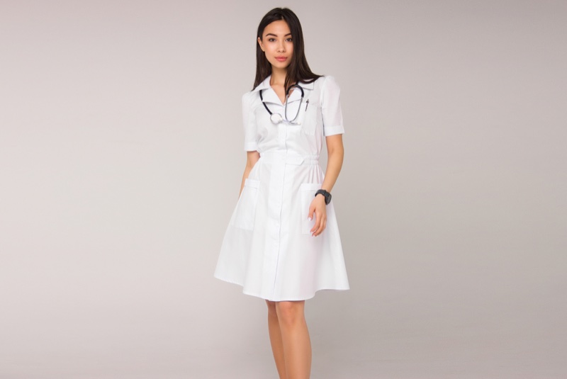 Nurse Uniform | Nurse dress uniform, Nurse uniform, White nurse dress
