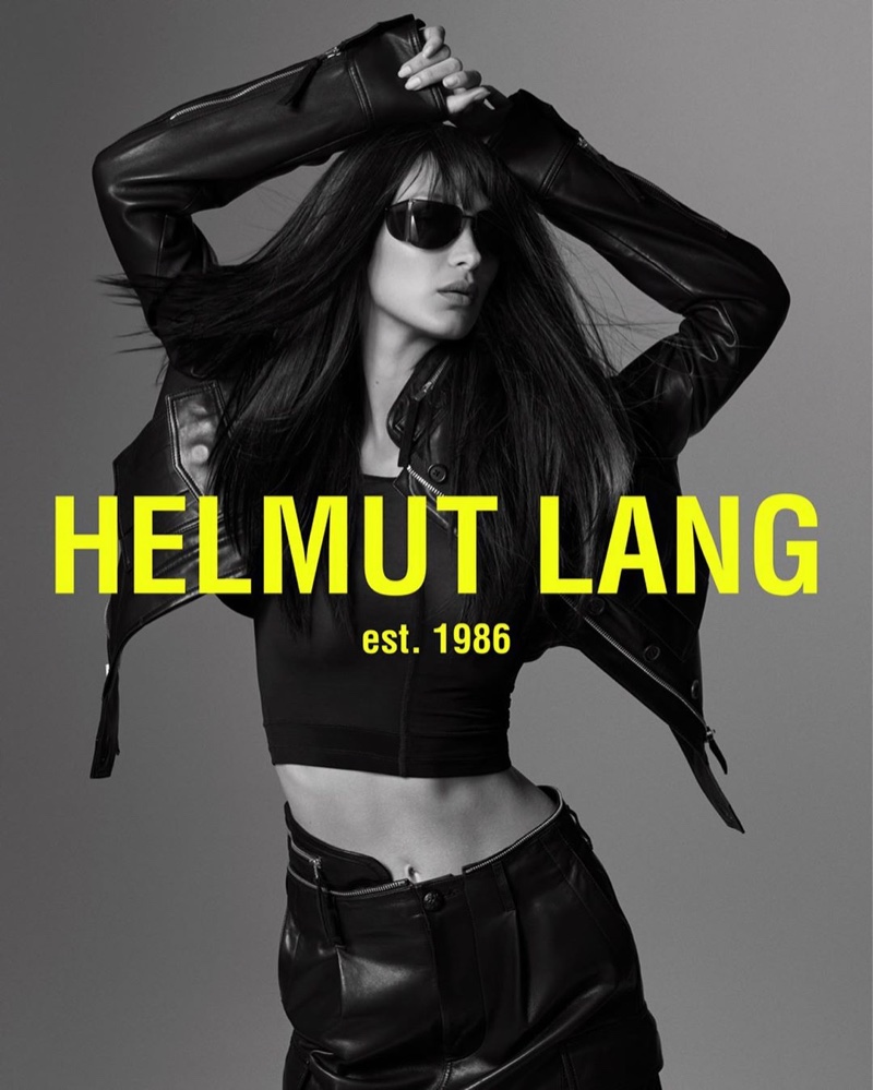 Bella Hadid Helmut Lang Spring 2020 Campaign