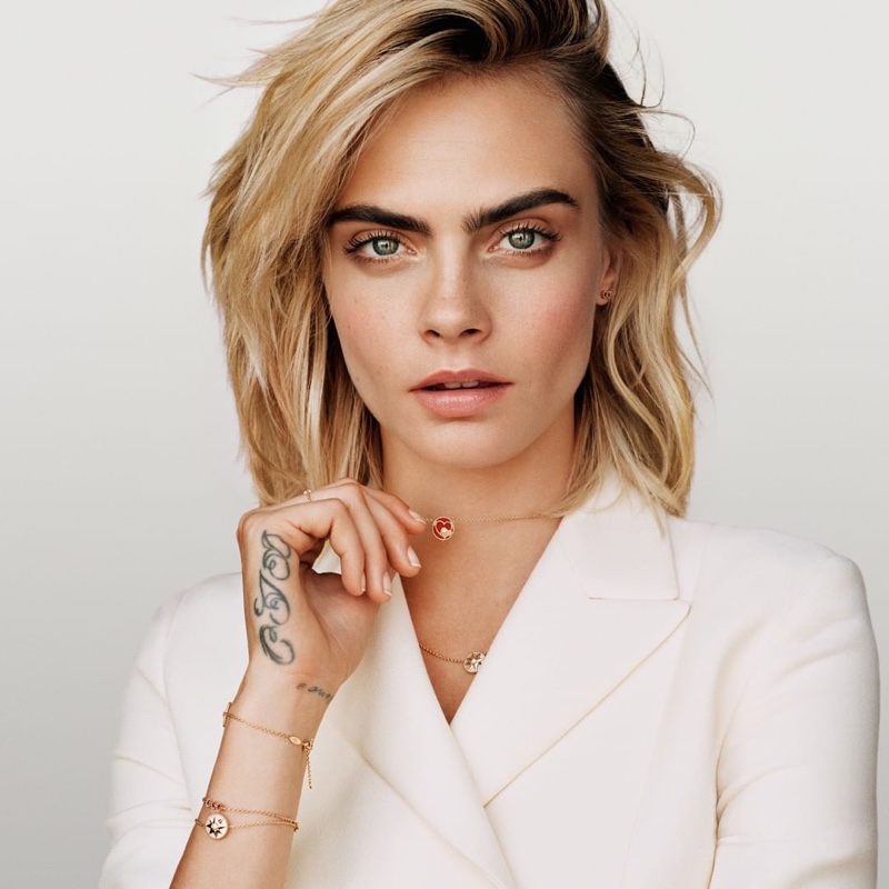 Dior on X: Actress and face of #DiorJoaillerie, Cara Delevingne