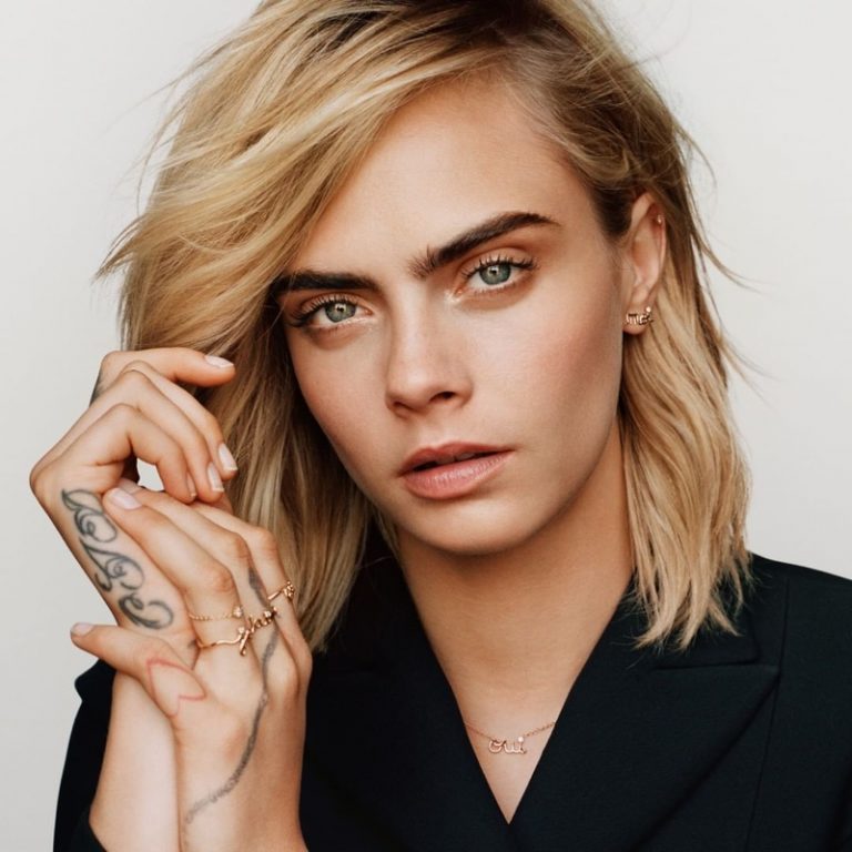 Cara Delevingne Dior Jewelry 2020 Campaign