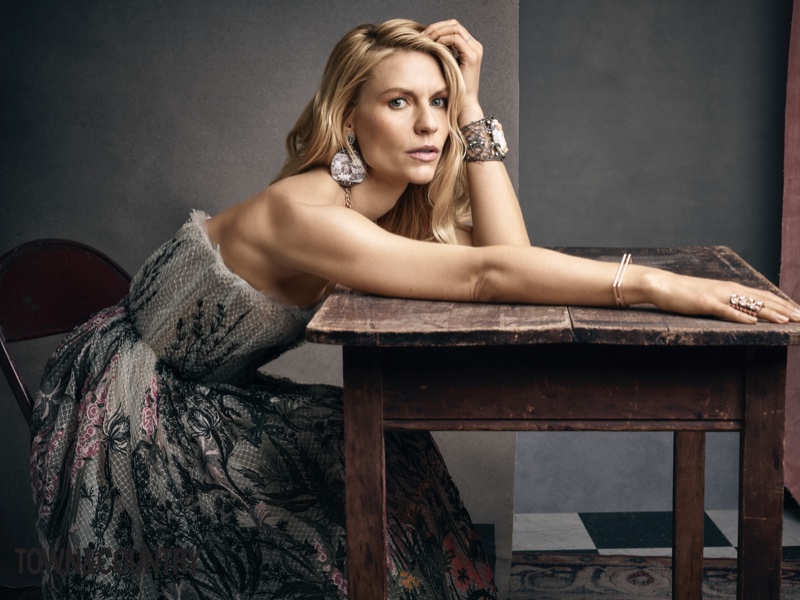 Claire Danes Town & Country 2020 Cover Photos
