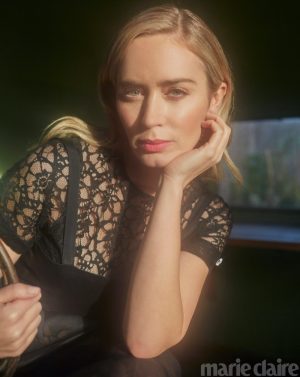 Emily Blunt Marie Claire US 2020 Cover Photos