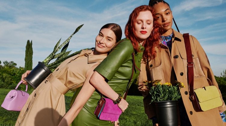 Grace Elizabeth, Karen Elson and Indira Scott star in Kate Spade spring-summer 2020 campaign