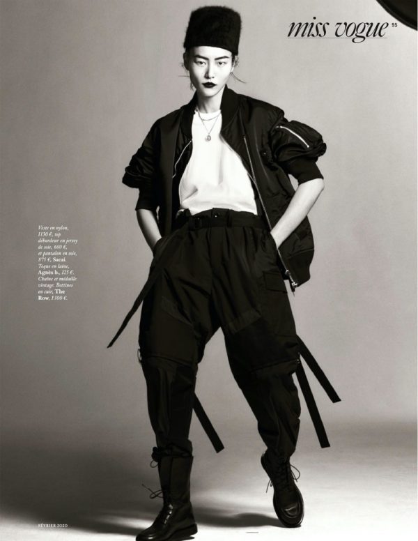 Liu Wen Vogue Paris Voluminous Style Fashion Editorial