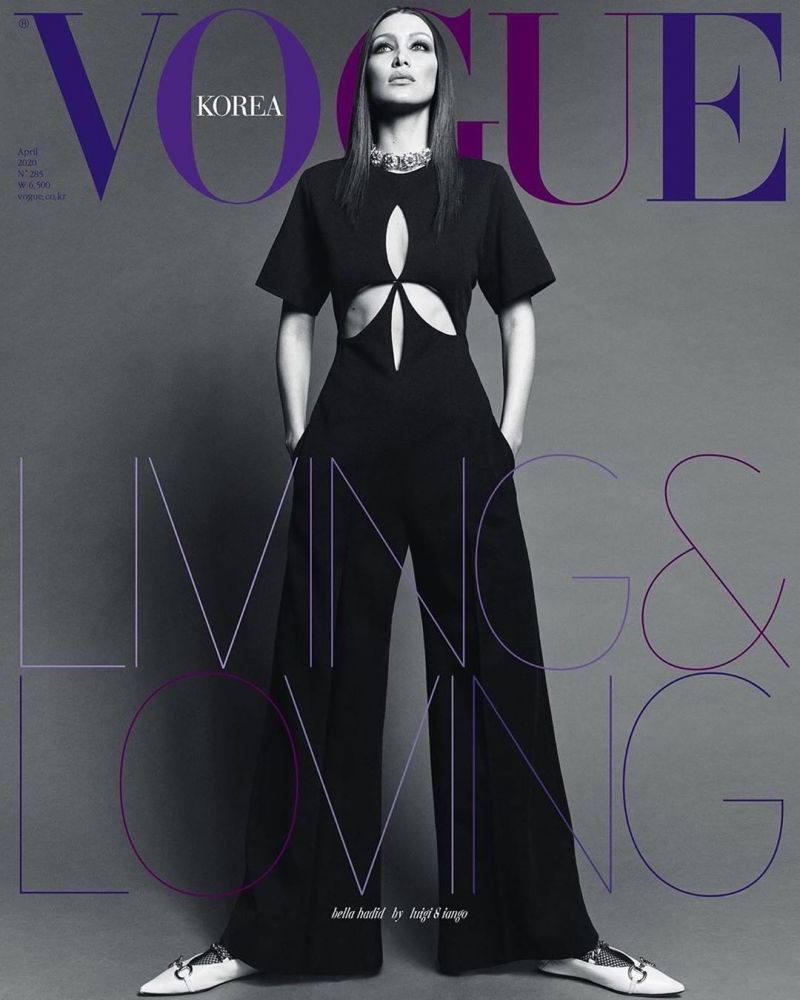 Bella Hadid Vogue Japan 2019 Cover Fashion Editorial