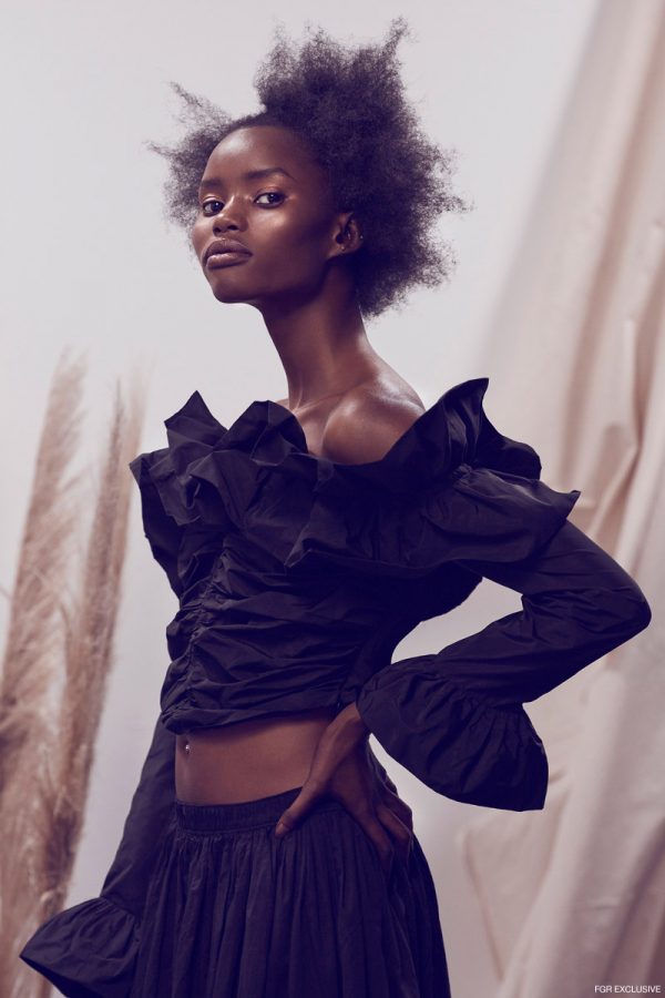 Exclusive: Ajier Manasseh by Milos Mlynarik in 'Autumn Dawn' – Fashion ...