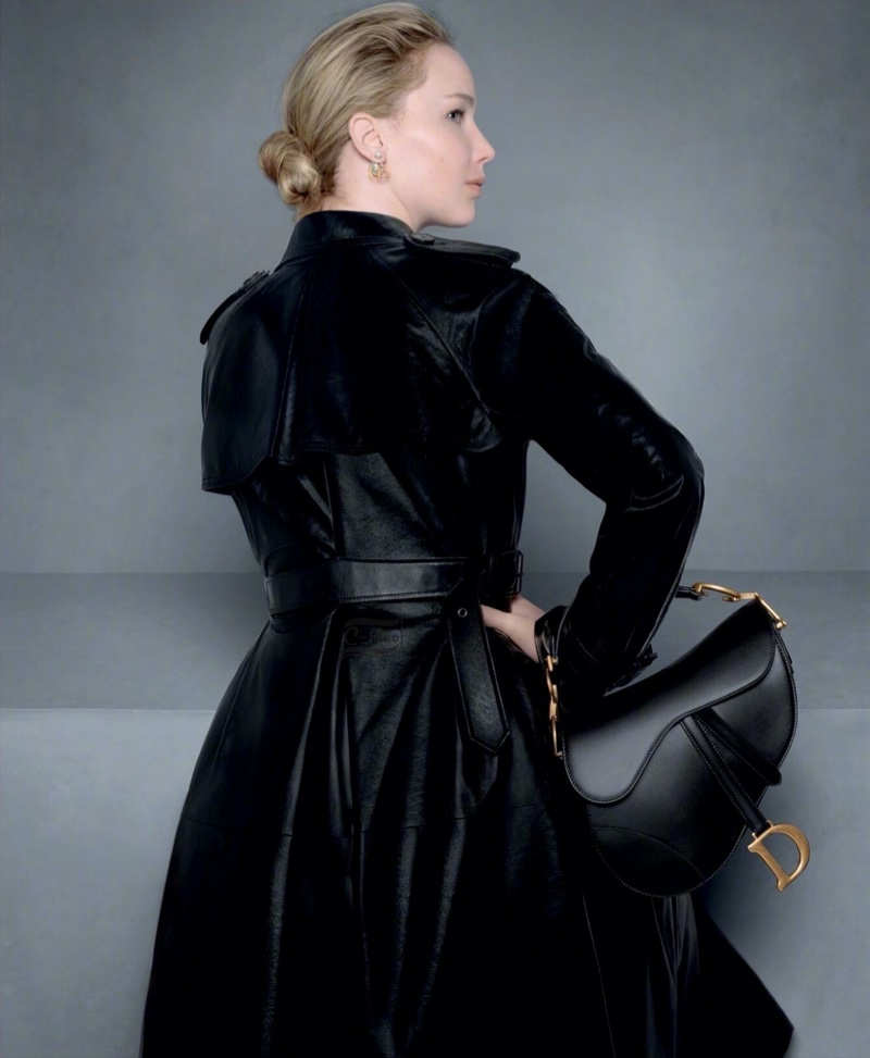 Jennifer Lawrence poses in Dior pre-fall 2020 campaign