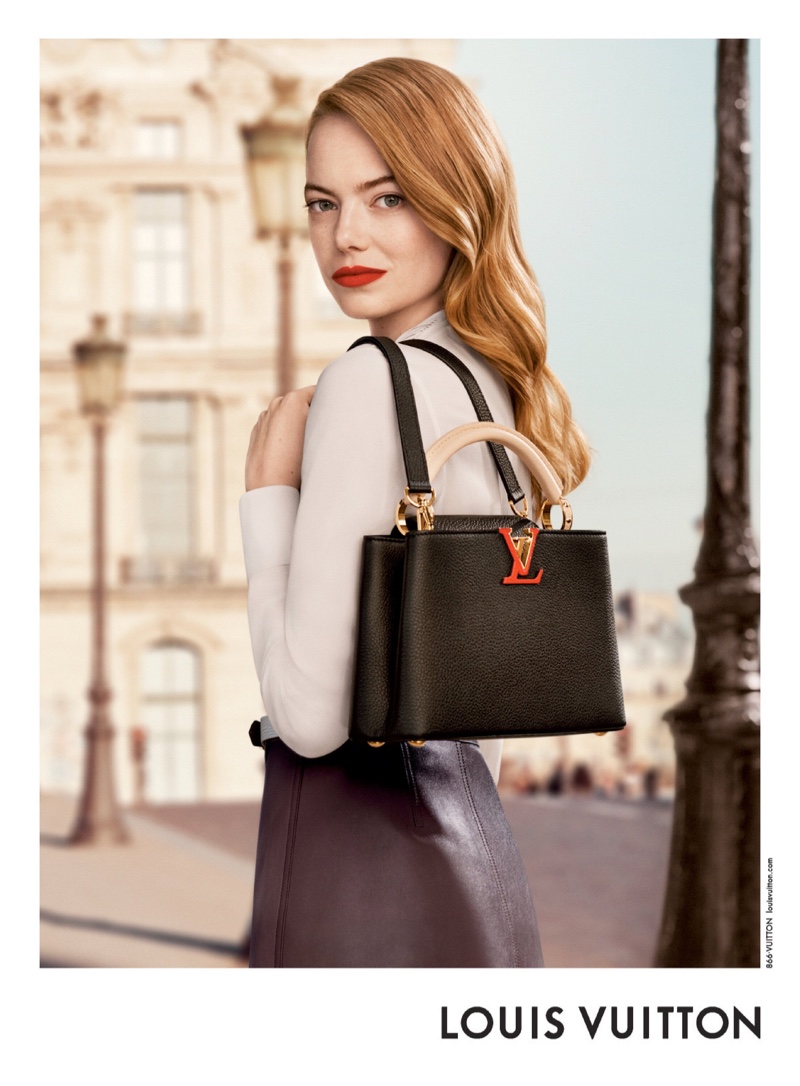 Emma Stone is Parisian Chic in Louis Vuitton Fall 2023 Ads