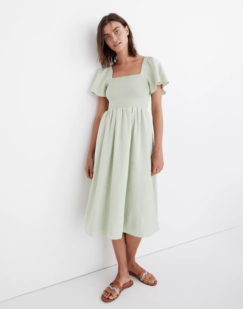 madewell cotton dress