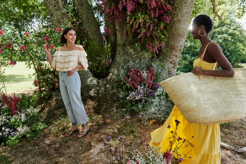Mango sets Life in Bloom summer 2020 campaign in Argentina.