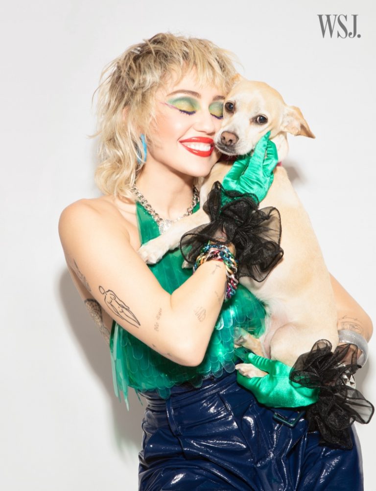 Miley Cyrus WSJ. Magazine 2020 Cover Photos