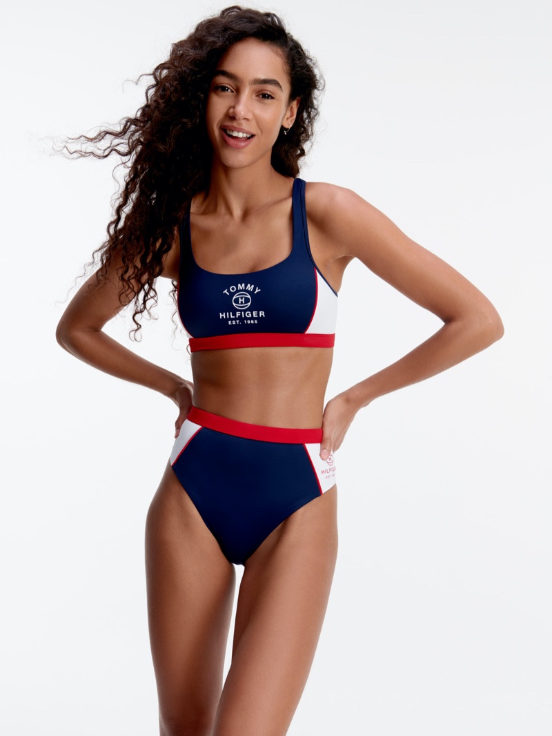 swimming costume tommy hilfiger