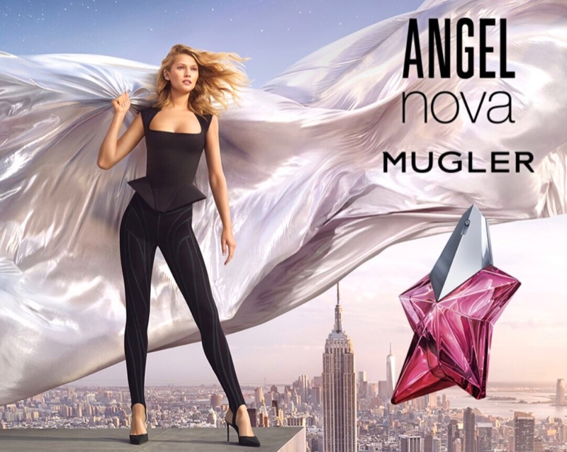 Toni Garrn Is the Star of Mugler’s ‘Angel Nova’ Fragrance Campaign