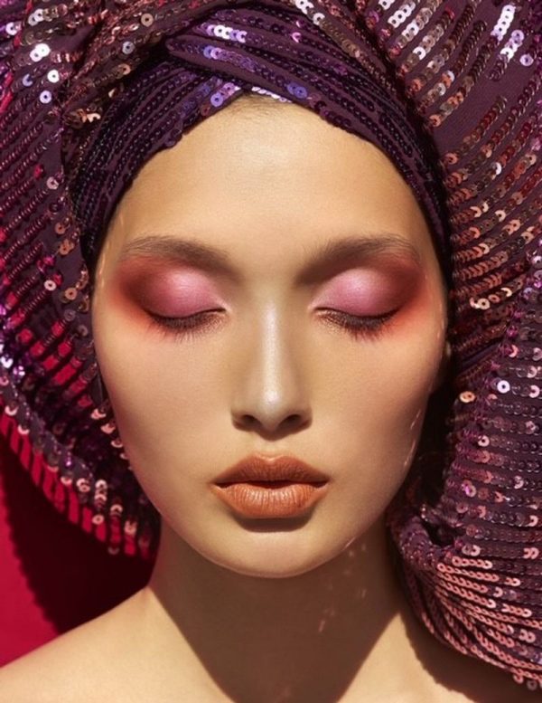 Yada Villaret Vogue Thailand Sequin Beauty Fashion Editorial