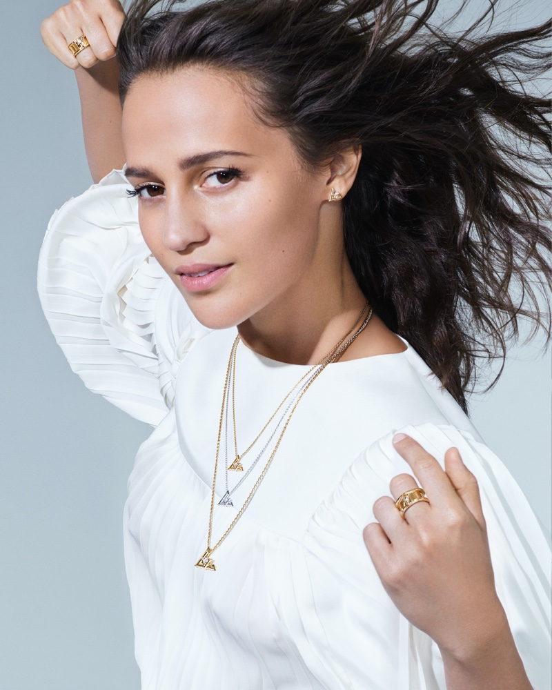 Louis Vuitton Emphasizes High Jewelry Thrust With Alicia Vikander Campaign
