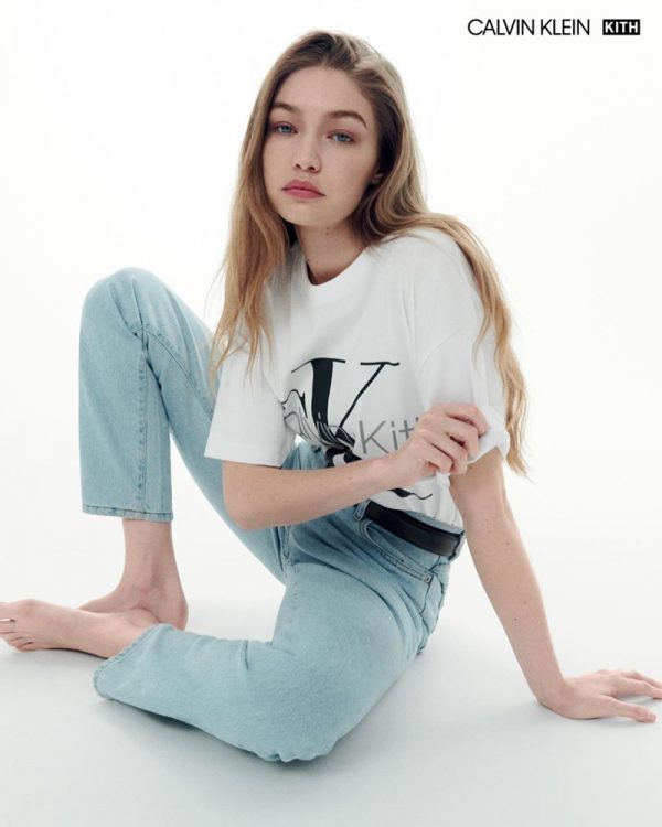 Gigi Hadid Calvin Klein x Kith Campaign