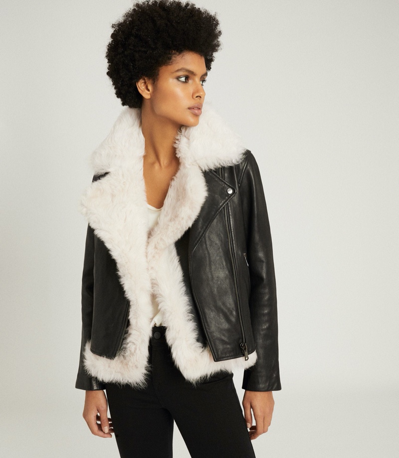 REISS Cool Leather Jackets Shop | Fashion Gone Rogue