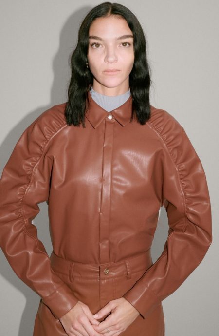 Zara Faux Leather Fall 2020 Trend