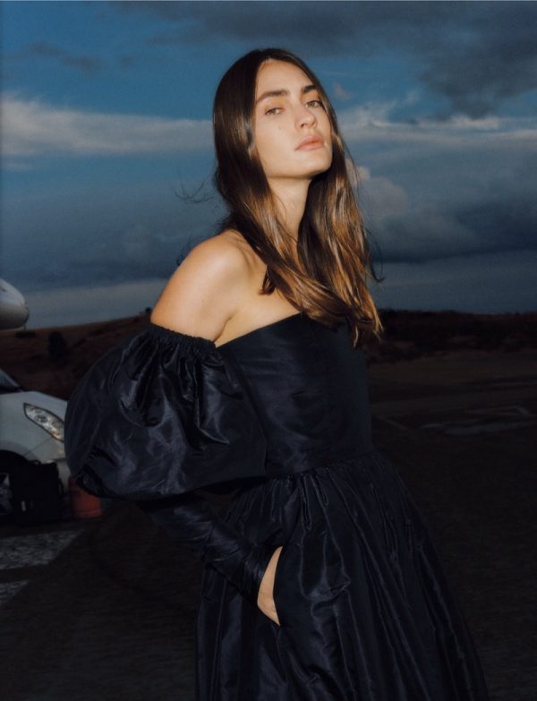 Marine Deleeuw InStyle Spain Evening Fashion Editorial