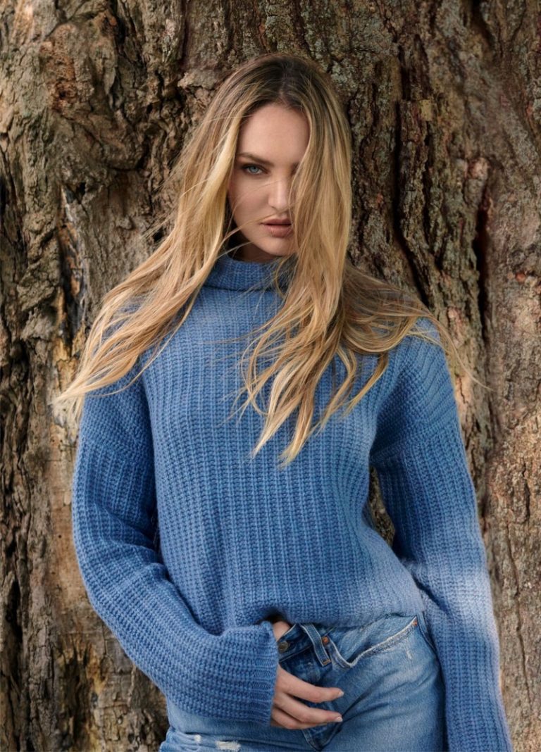 Candice Swanepoel Naked Cashmere Fall 2020 Campaign 3896