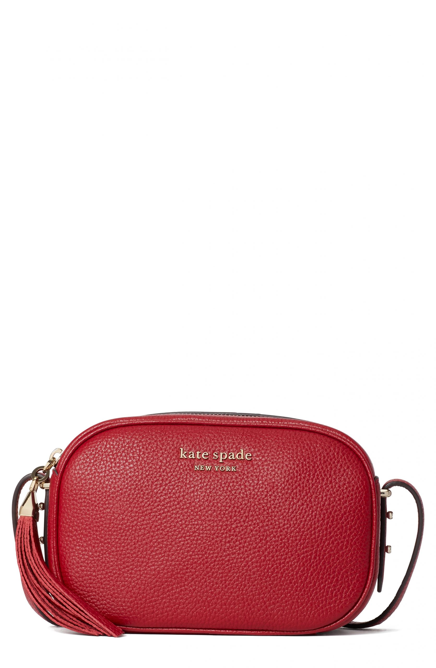 Kate Spade New York Annabel Medium Camera Bag - Red | Fashion Gone Rogue