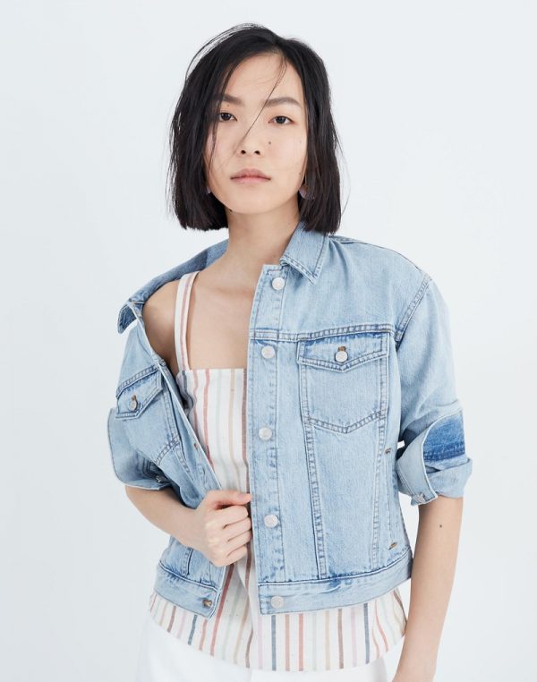 madewell autumn shirt jacket