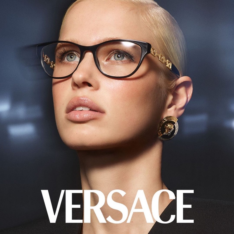 versace cat eye glasses
