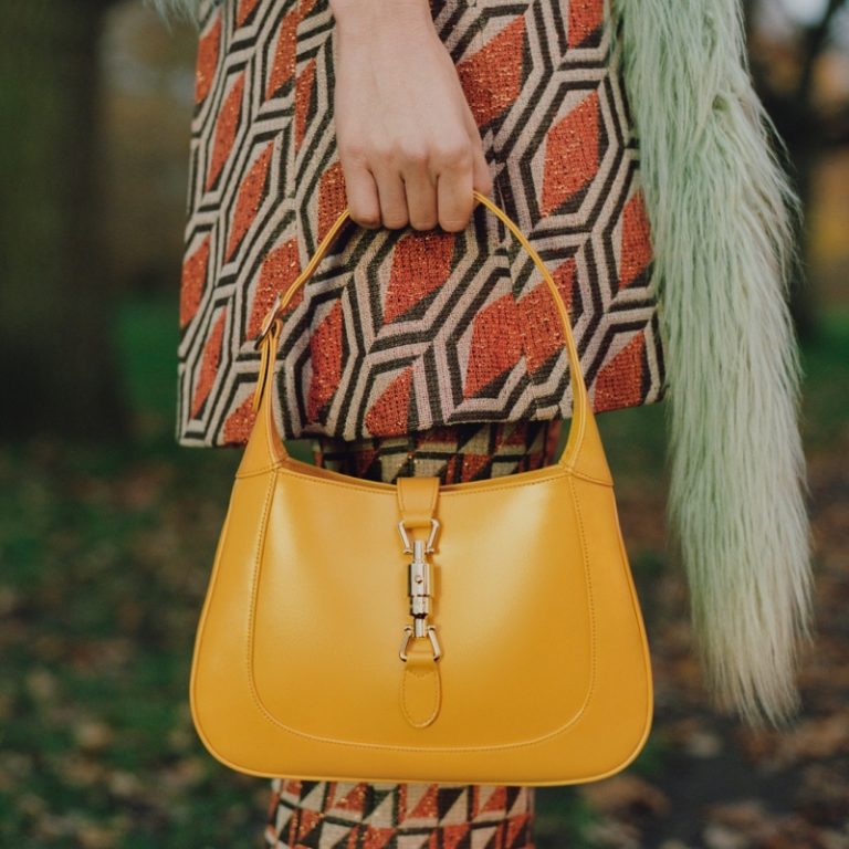 Vanessa Kirby Gucci Winter in the Park Campaign