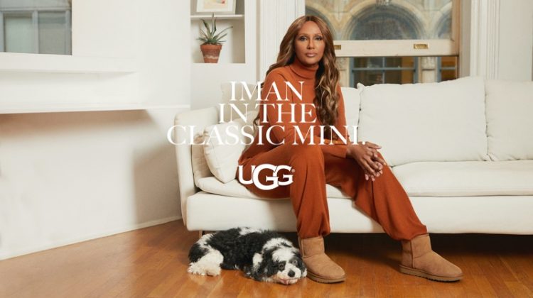 Iman stars in UGG spring-summer 2021 campaign.