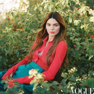 Kendall Jenner Vogue China Cover 2021 Outside Fashion Photoshoot