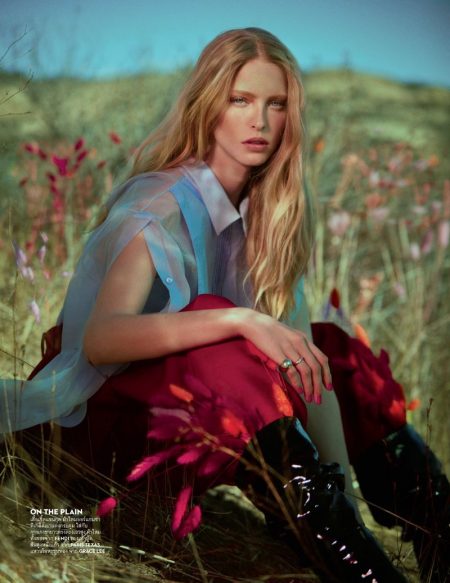 Abby Champion Poses in Chic Outdoor Styles for Vogue Thailand – Fashion ...