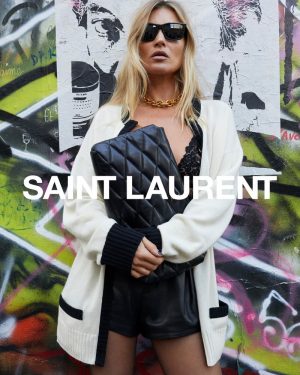 Kate Moss Saint Laurent Spring 2021 Campaign