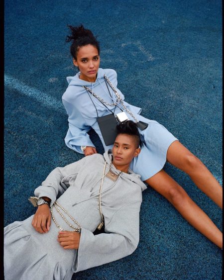 Cora Emmanuel Ysaunny Brito Marie Claire US Sporty Fashion Editorial