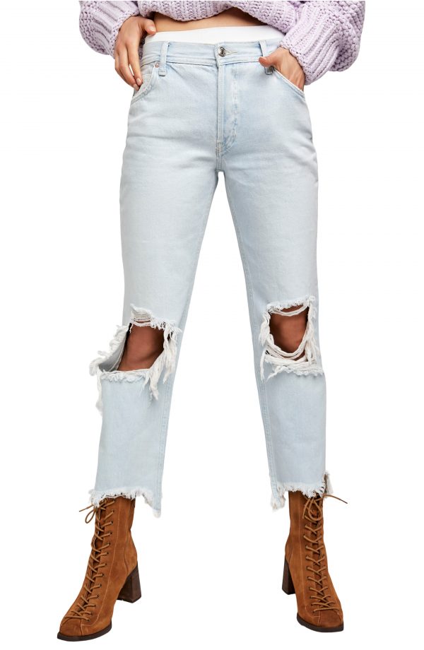 ripped jeans size 00