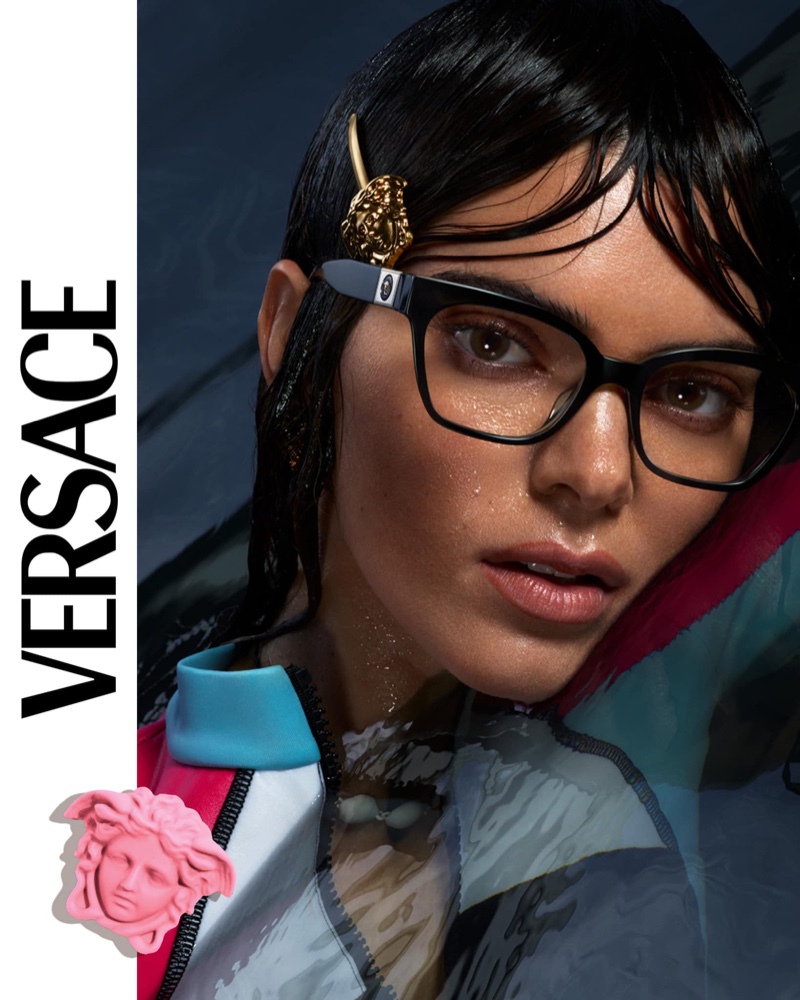Kendall Jenner Versace Eyewear Spring 2021 Campaign
