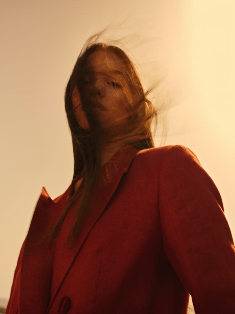 Grace Valentine Stars in Massimo Dutti 'Join Life' Spring 2021 Campaign