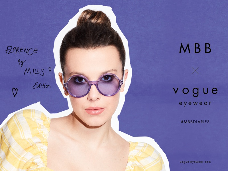 Millie Bobby Brown X Vogue Eyewear: Marbella 