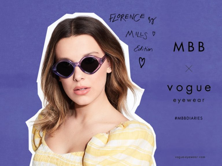 Millie Bobby Vogue Eyewear 2021 Campaign