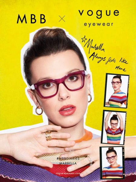 Millie Bobby Vogue Eyewear 2021 Campaign